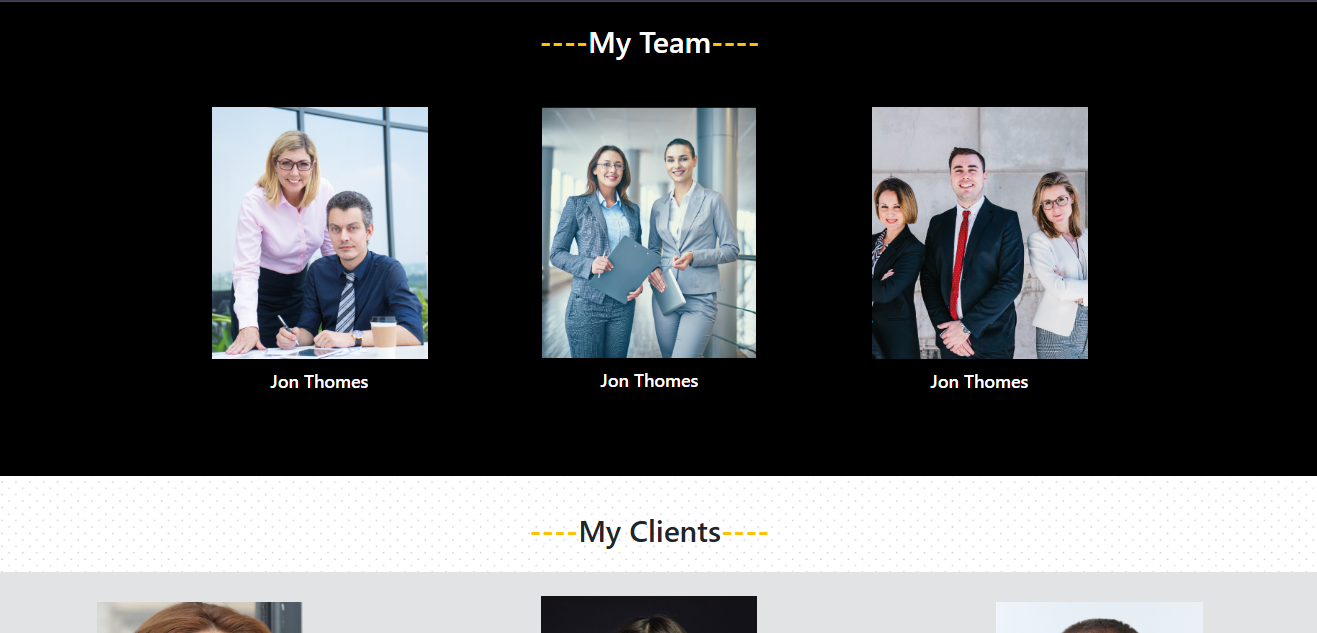 my team
