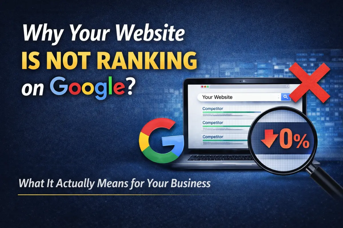 Why your website is not ranking on the google? blog image